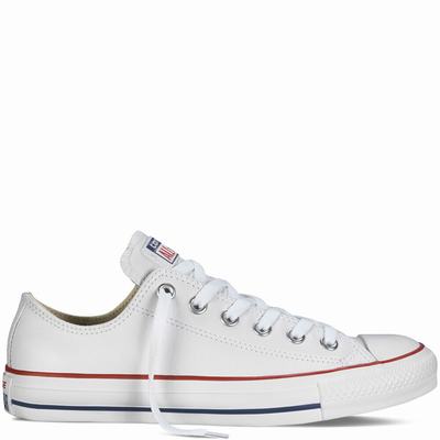 Női Converse Chuck Taylor All Star Leather Tornacipő CO0952741 Fehér